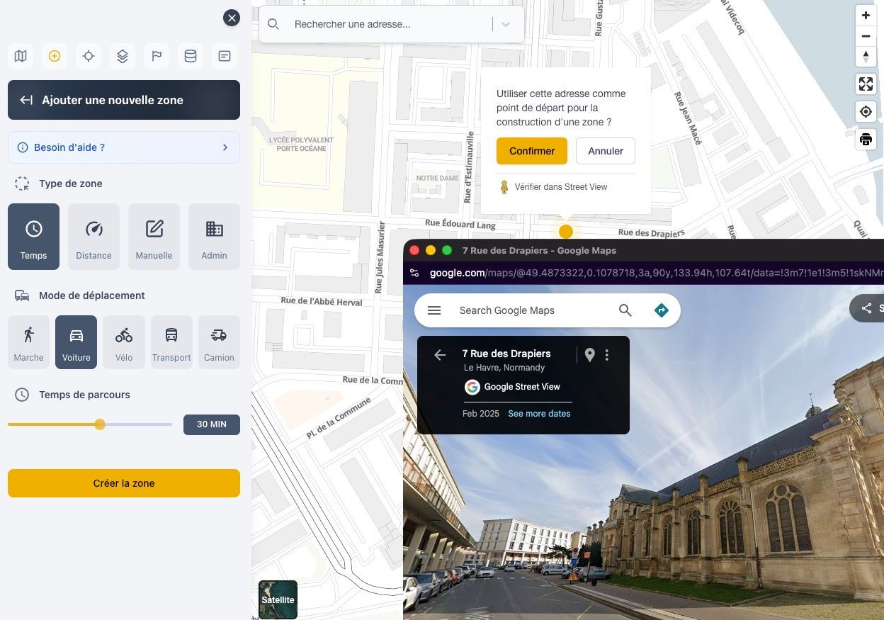 vérification Pegman