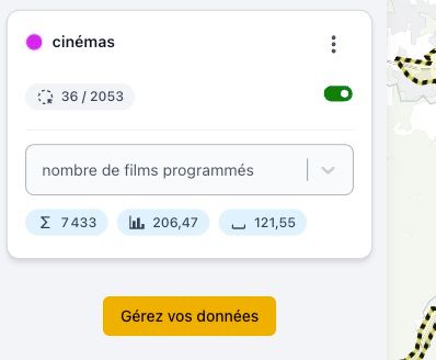 onglet données métier