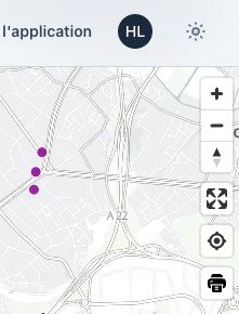 bouton d&#39;impression